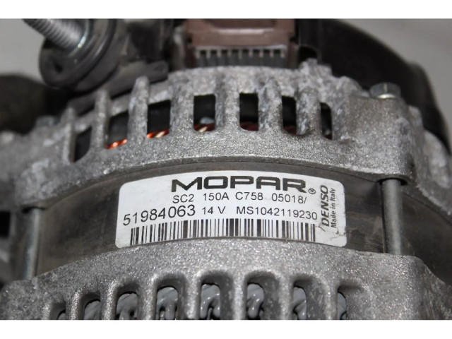 Генератор Jeep Renegade