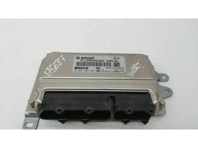 Блок управления двигателя A1329002300, 0261S07697 Smart ForTwo III C453