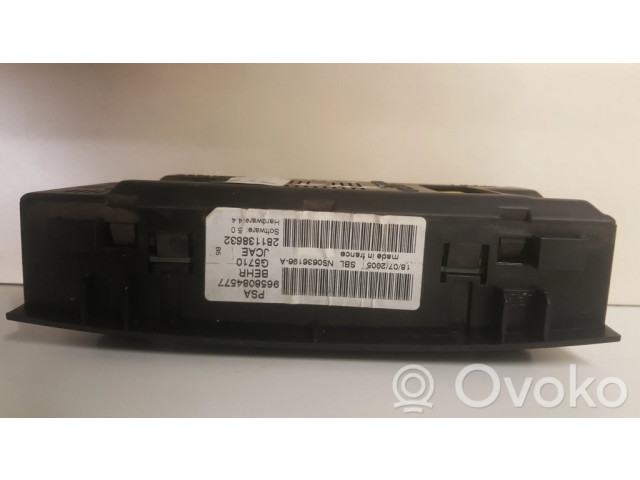 Блок управления климат-контролем 9658084577, 281138632   Citroen C4 I