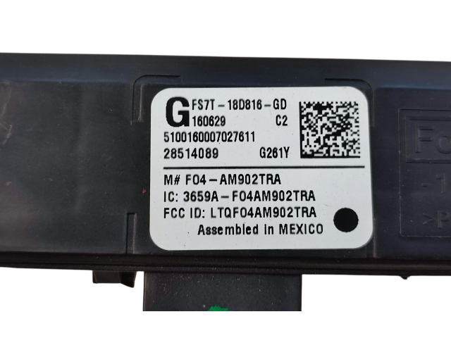 Блок управления FS7T18D816, FS7T18D816GD   Ford Fusion II