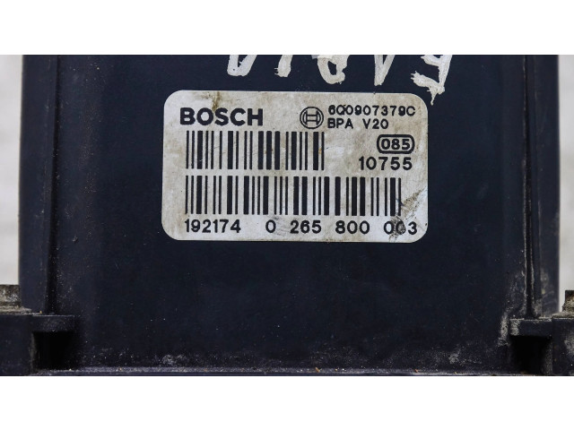 Блок АБС 0265800003, 6q0907379c Skoda Fabia Mk1 (6Y) 1999 - 2007 года