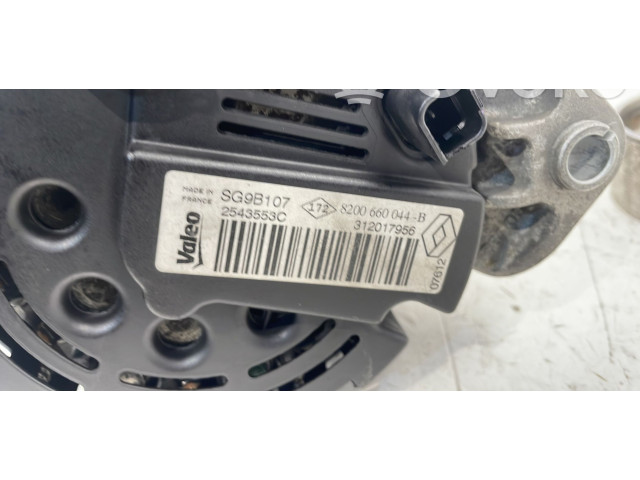 Генератор 231008344R Dacia Sandero
