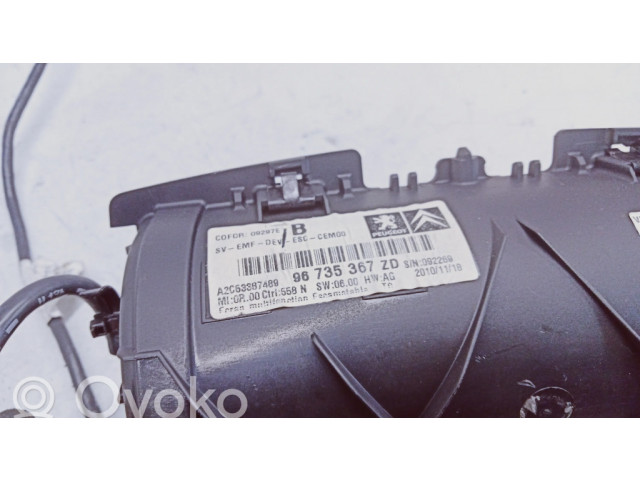 Дисплей 96735367, 96735367ZD Peugeot 5008