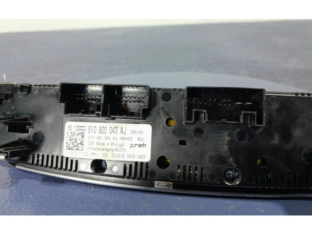 Блок управления климат-контролем 8V0820043AJ, 8V0820043AJ   Audi Q2 