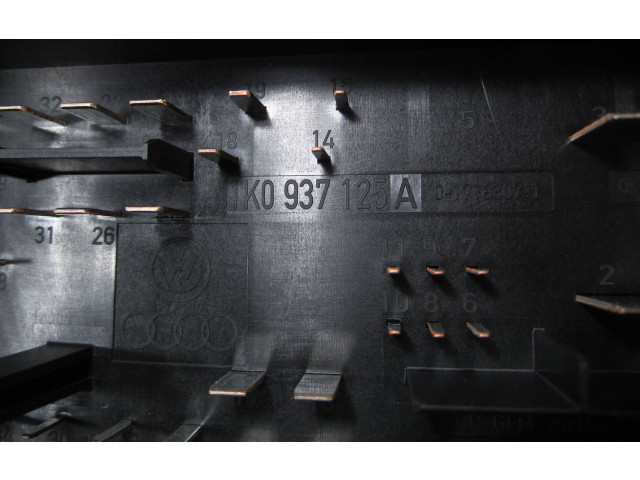 Блок предохранителей 1K0937125A, 1K0937125 Audi A3 S3 8P