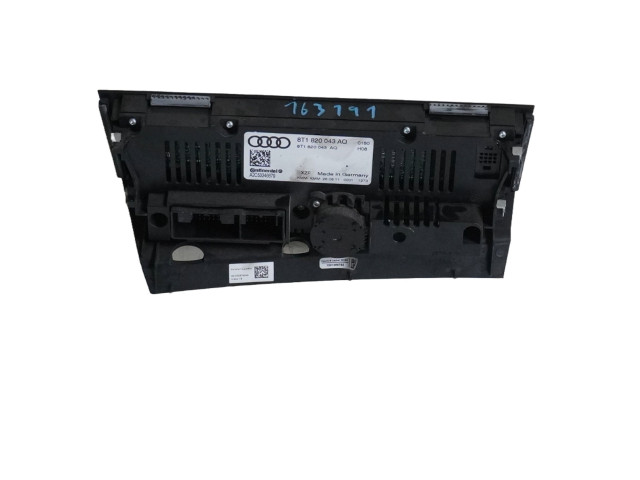 Модуль блока управления кондиционером 8T1820043AQ   Audi A5 Sportback 8TA