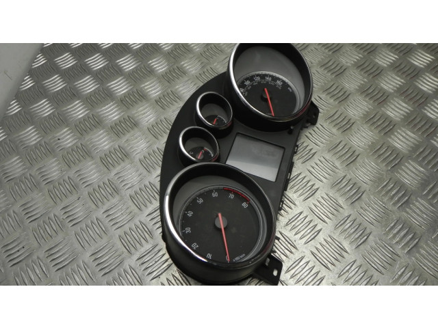 Панель приборов 13433782, B1229   Vauxhall Astra J       