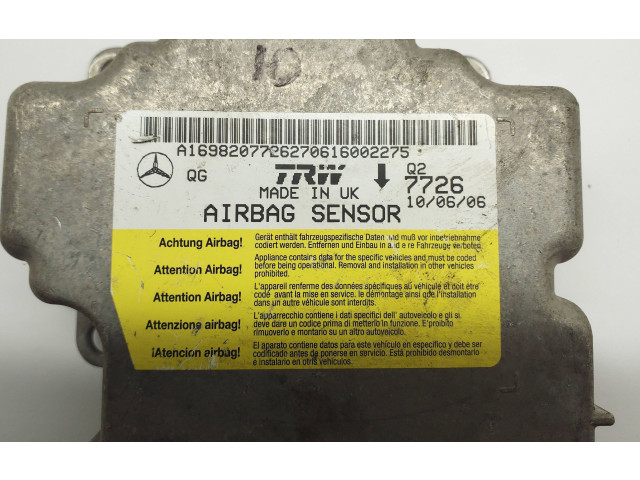 Блок подушек безопасности A1698207726 Mercedes-Benz A W169