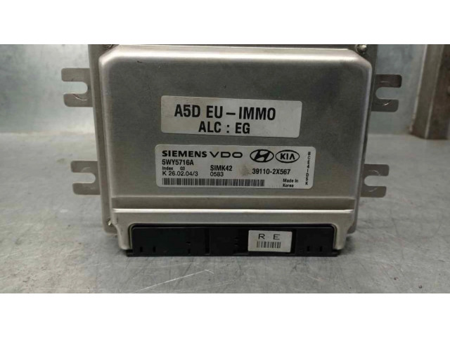 Блок управления двигателя 391102X567 KIA Rio