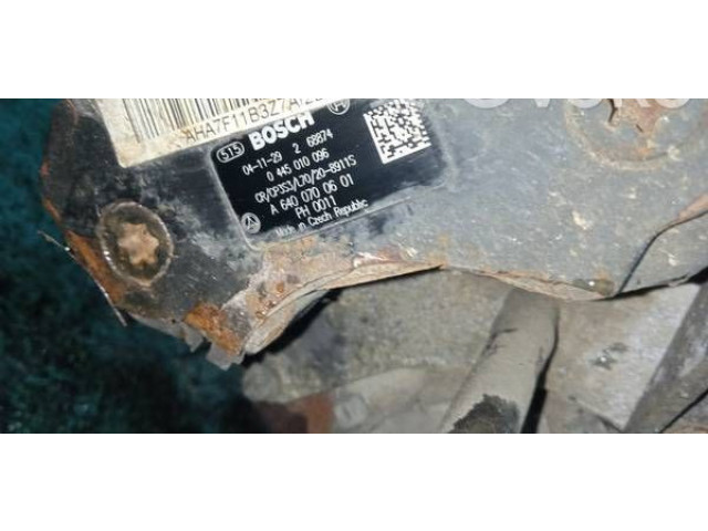 Vstřikovací čerpadlo 0445010096, A6400700601 Mercedes-Benz A W169