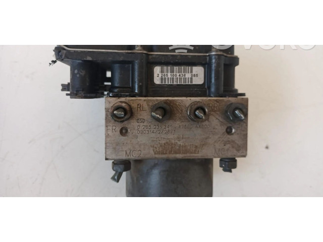 Jednotka ABS 0265231341, 0265231341 Nissan Micra 2003