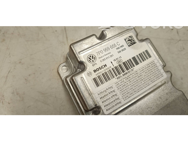 Блок подушек безопасности 7p0959655c Porsche Cayenne (92A)