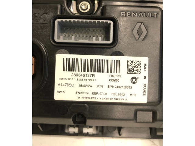 Дисплей    280346137R, A14795C   Renault Clio V