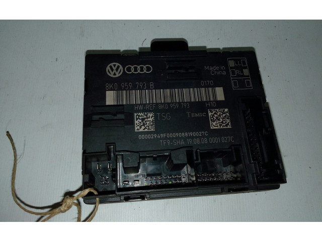 Блок комфорта 8K0959793B, 4.CONECTORES Audi A4 Allroad