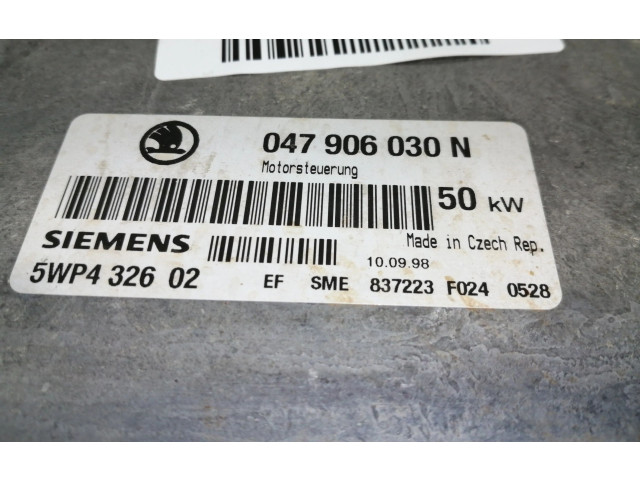 Řídící jednotka 047906030N, 837223F0240528 Skoda Felicia I 1998