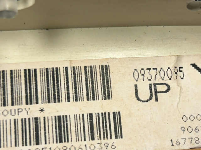 Панель приборов 09370095, 16237317 Chevrolet Astro