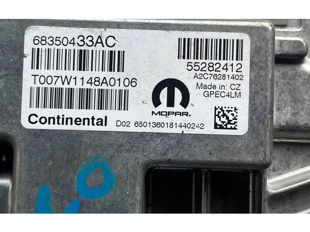 Блок управления двигателем Блок управления 55282412, 68350433AC   Fiat 500X