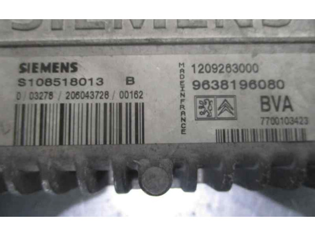 Блок управления коробкой передач 9638196080, S108518013B   Citroen Xsara