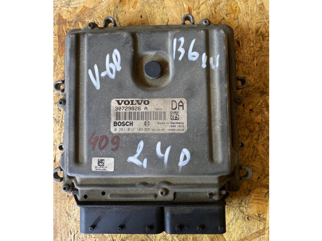 Блок управления двигателя 30729826A, 0281012103   Volvo XC90