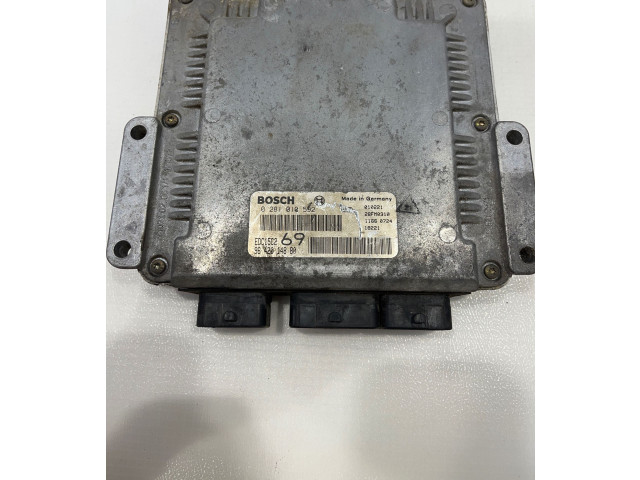 Блок управления двигателя 9642014880, 0281010592   Peugeot 306