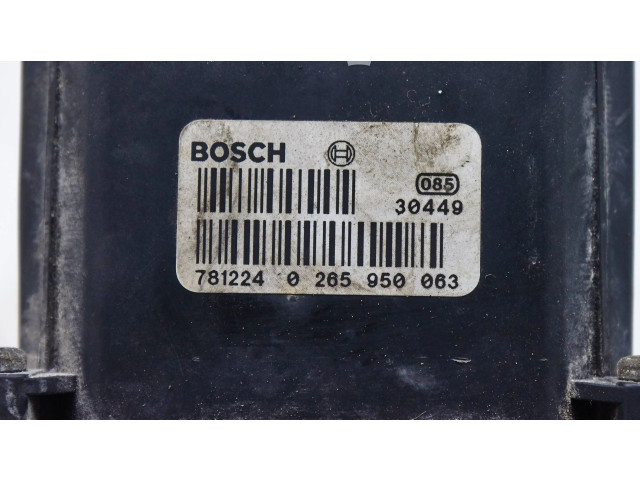 Блок АБС 0265950063, 3U0614517E Skoda Superb B5 (3U) 2001 - 2008 года