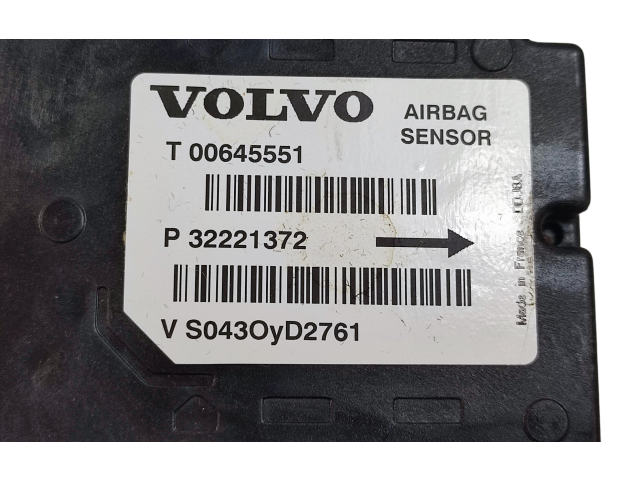 Блок подушек безопасности 32221372, 00645551 Volvo XC90