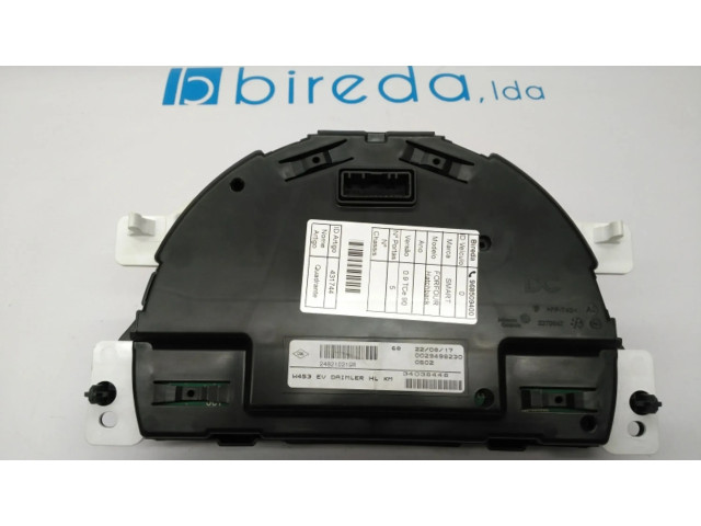 Přístrojová deska Renault Twingo III 0029498230