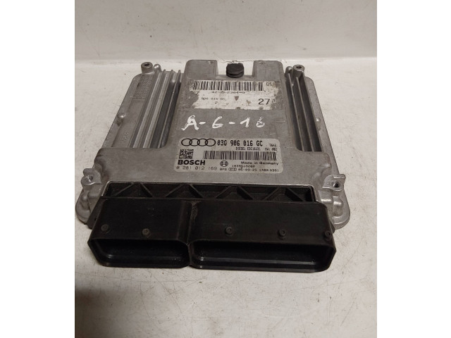 Řídící jednotka 03G906016GC, 0281012169 Audi A6 S6 C6 4F 2007