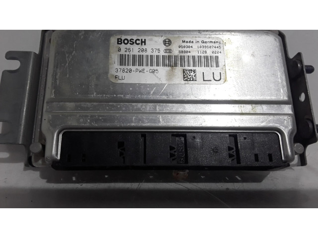 Блок управления двигателя 0261208375   Honda Jazz