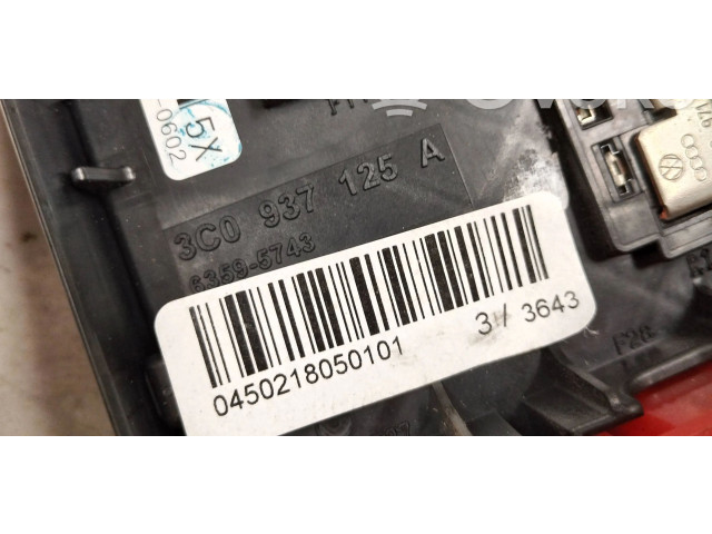 Блок предохранителей 3c0937125a, 5n0937629   Audi Q3 8U    