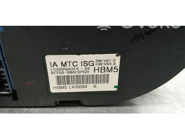 Блок управления климат-контролем 97250B9AE0, 97250B9AE0PGB Hyundai i10