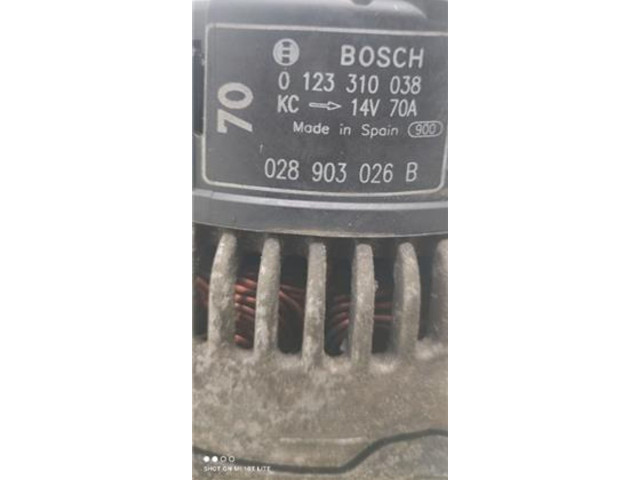 Генератор 028903026B, 0123310038   Skoda Felicia II      