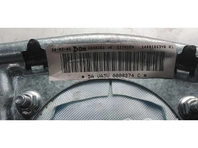 Подушка безопасности водителя 5AVA3V0008274C Citroen C8