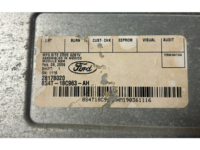 Блок управления 8S4T-18C963-AH   Ford F150