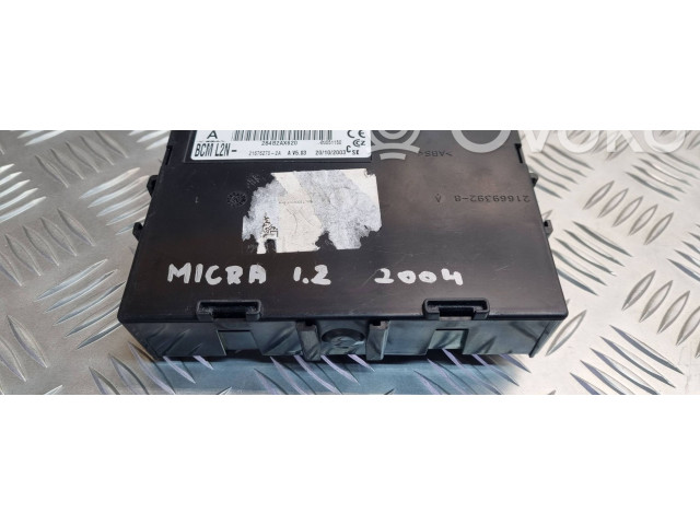 Комфортный модуль 284B2AX620, 216762702A Nissan Micra