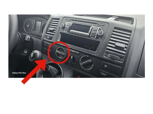 Блок управления климат-контролем 981730G, 981730 Volkswagen Transporter Caravelle T5