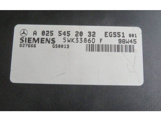 Блок управления коробкой передач A0255452032, A0255452032   Mercedes-Benz SL R129