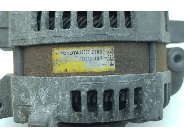 Генератор 2706026030 Lexus IS 220D-250-350