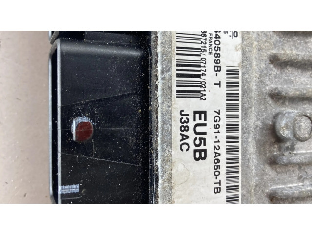 Блок управления двигателя 7G9112A650TB Ford Galaxy