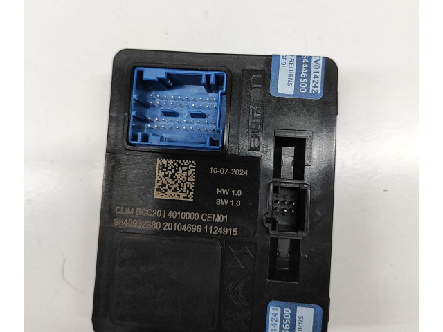 Блок управления климат-контролем 9848932380 Jeep Avenger