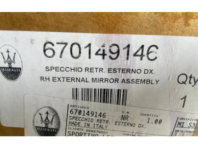 Зеркало электрическое Maserati Levante 2017 - года