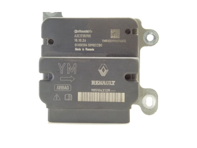 Блок подушек безопасности 985106332R, A2C17351701   Dacia Logan II