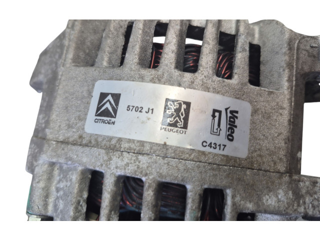 Генератор 5702J1, 042st75   Peugeot 107      