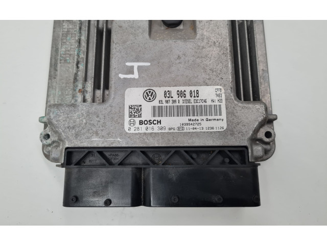 Блок управления двигателя 03L906018, 03L907309R Volkswagen Golf VI