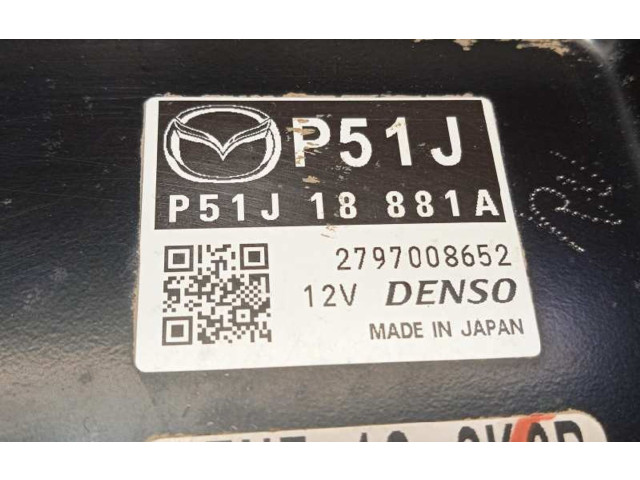 Zpětné zrcátko  Mazda 3 III 2014  P51J18881A, 2797008652  