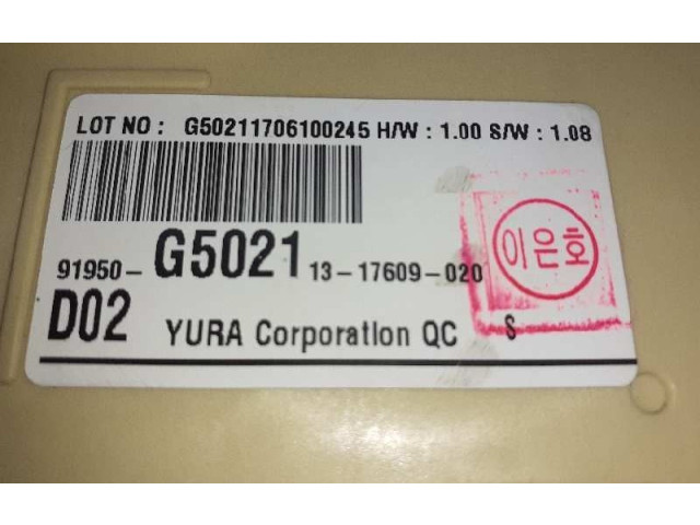 Pojistková skříňka 91950G5021, G50211706100245 KIA Niro 2017