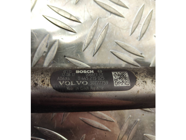 Топливная рампа 30777759, 0445215025   Volvo XC60   для двигателя D5244t17