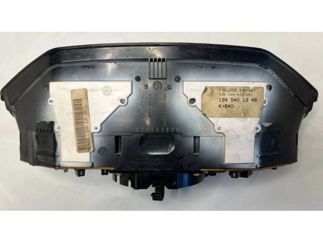 Панель приборов 1245401348, 110008316   Mercedes-Benz E W124       