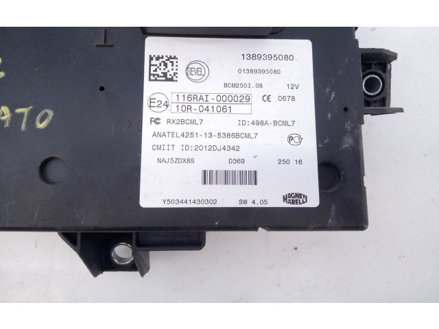 Модуль управления BSM 1389395080, 11RAI000029   Fiat Ducato    