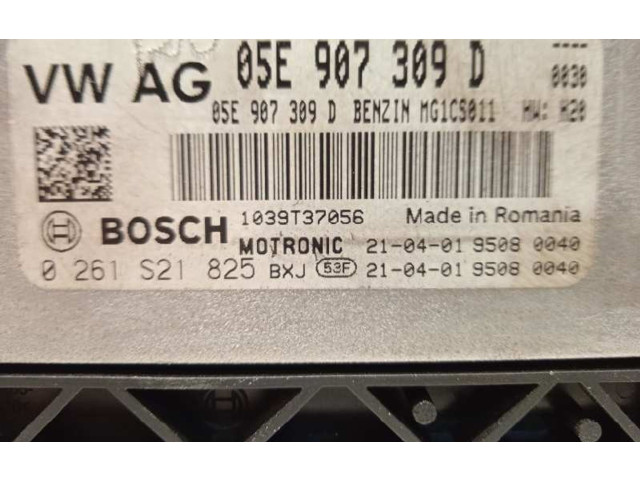 Блок управления двигателя 05E907309D, 0261S21825   Audi A3 8Y